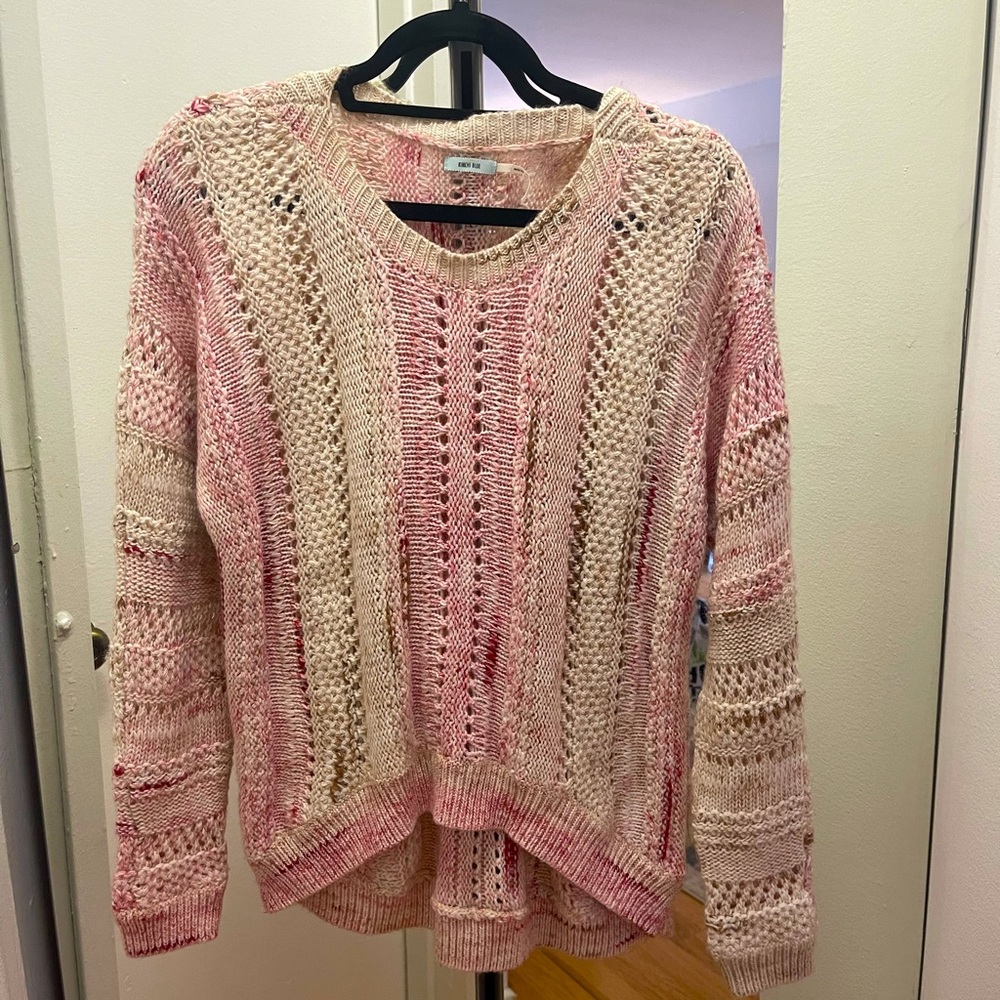 Kimchi Blue knit high low sweater